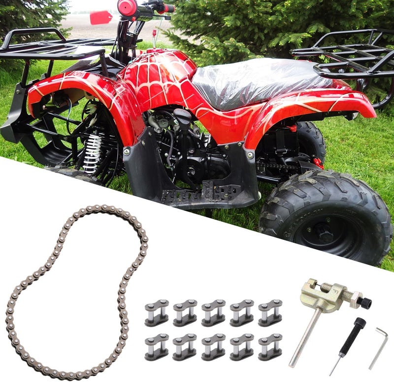 KAMIER 25H 62 Links Timing Starter Chain Breaker for 70cc 90cc 110cc 125cc TaoTao ATA Kazuma Falcon Coolster Mountopz Lifan Vitacci Ice Bear Sunl Chinese ATV 4 Wheeler Quad Go Kart Pit Dirt Bike Parts - Image 4